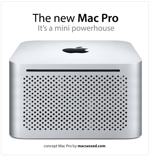 concept Mac Pro with optical drive