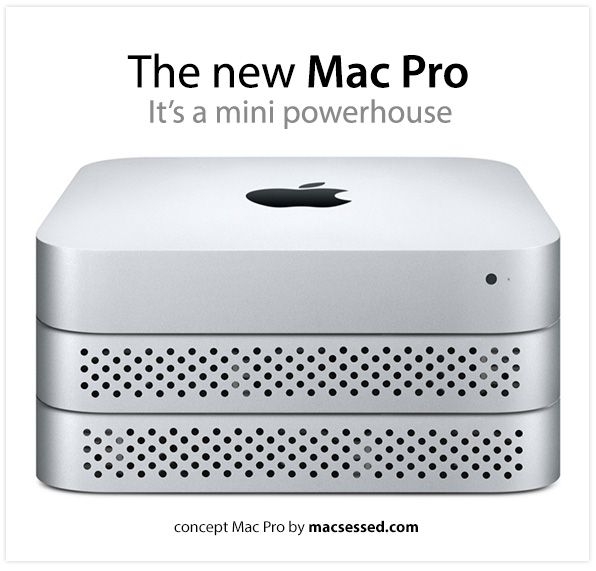 Modular Mac Pro concept