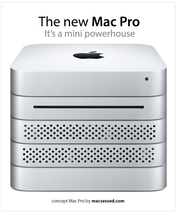 Five module Mac Pro concept