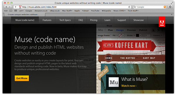 Adobe Muse