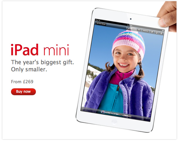 Apple Christmas gifts guide 2012