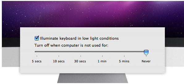 backlit keyboard