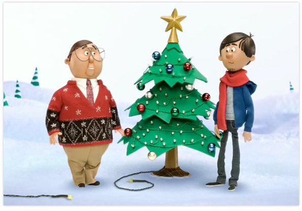 Apple Christmas TV adverts