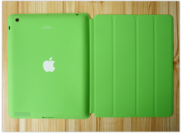 Apple iPad Smart Case cover and rear