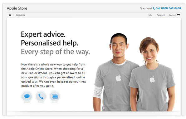 Apple Online Store Specialists