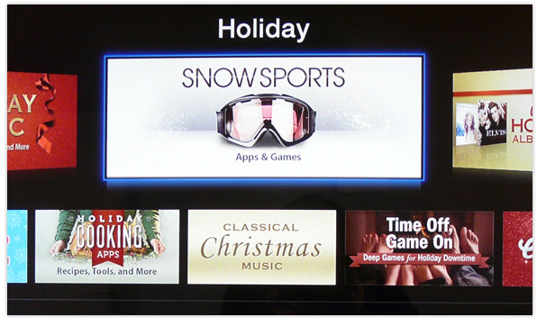 Apple TV apps