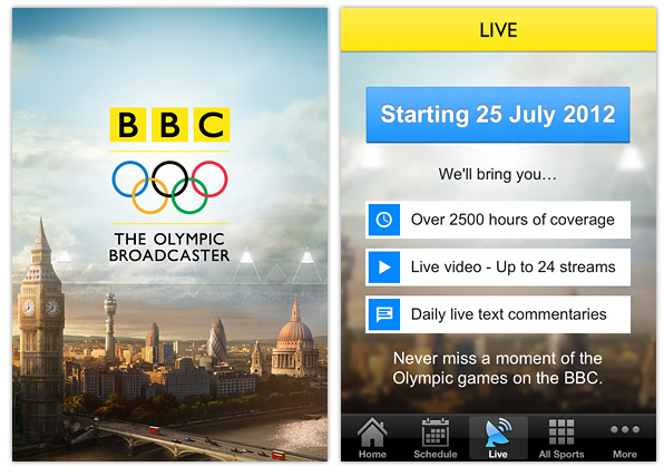 BBC Olympics iPhone app