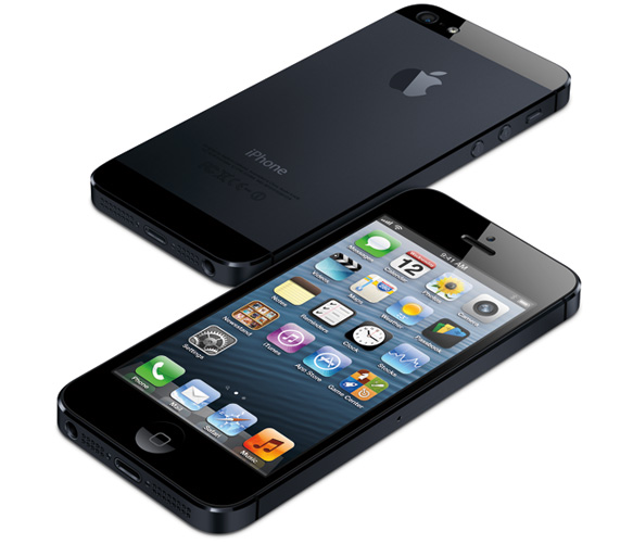 black iPhone 5