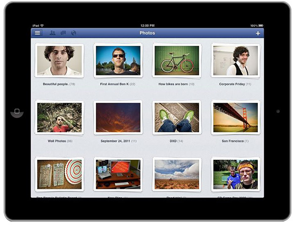 Facebook iPad