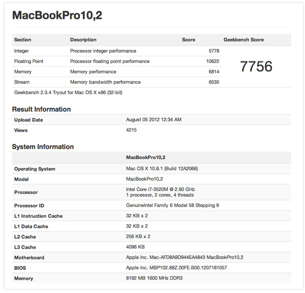 Geekbench