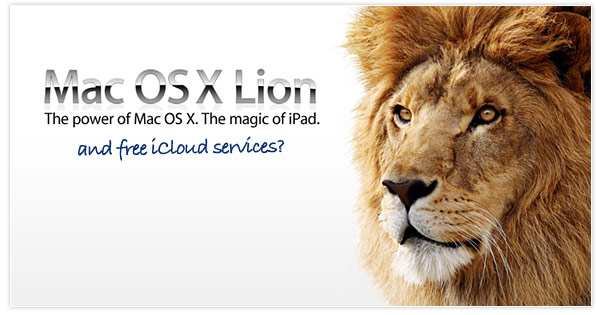 iCloud Mac OS X Lion