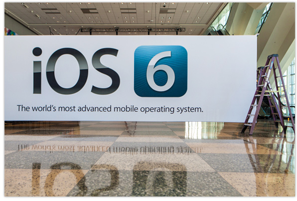 iOS 6 banner