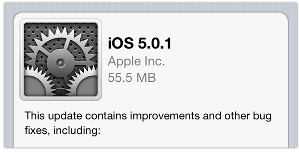 iOS 5.0.1 