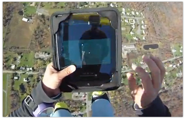 iPad Skydiving