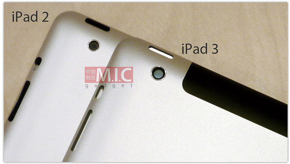 iPad 3 lens hole