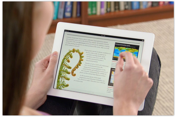 iPad textbook