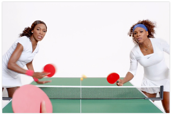 Venus & Serena Williams iPhone 5 TV advert