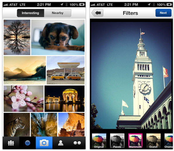 Flickr app