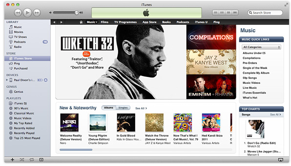 iTunes 10.4