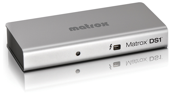 Matrox DS1 Thunderbolt dock