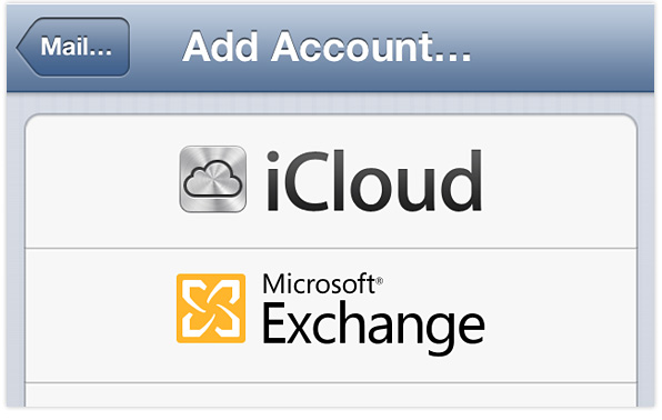 Microsoft Exchange iOS