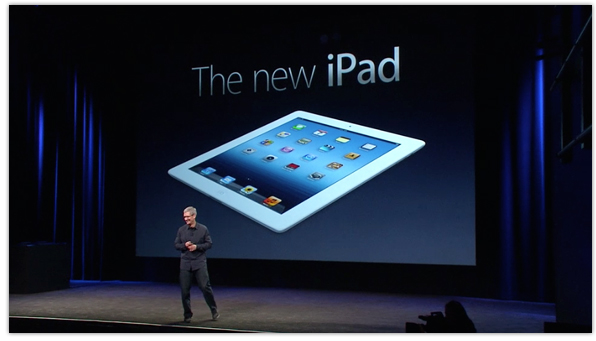 new iPad event video