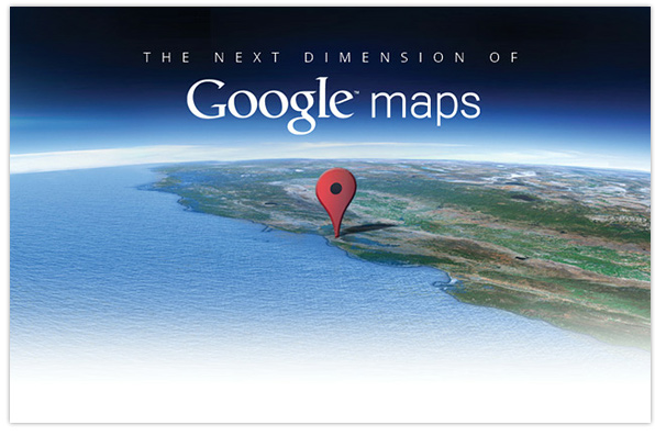 Google Earth 3D maps