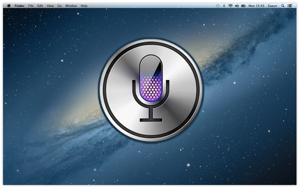 Siri OS X graphic