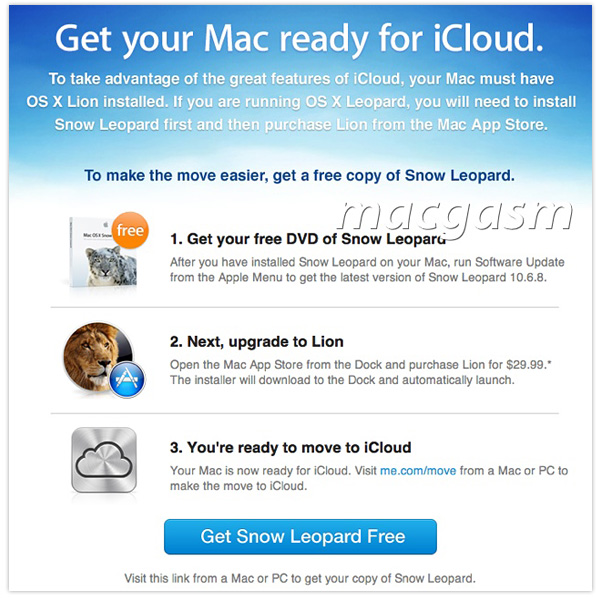 Prepare for iCloud