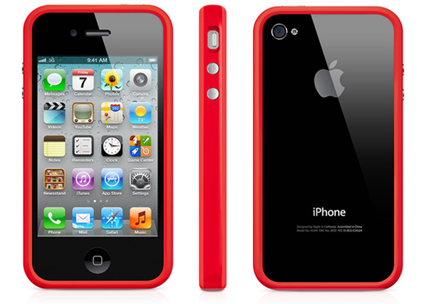(PRODUCT) RED iPhone 4 Bumper