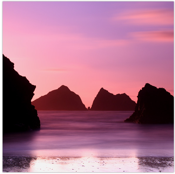 Holywell Bay retina wallpaper