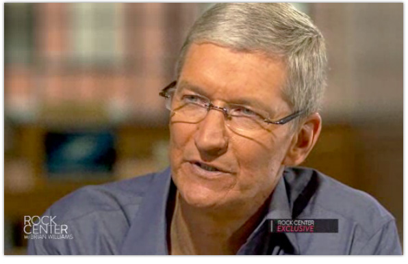 Tim Cook TV interview