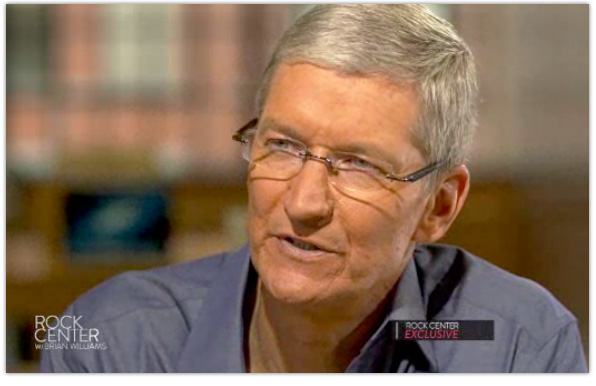 Tim Cook TV interview