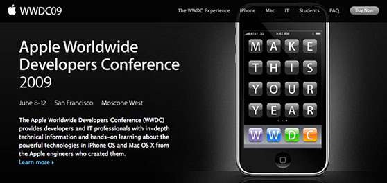 WWDC 2009 Invite